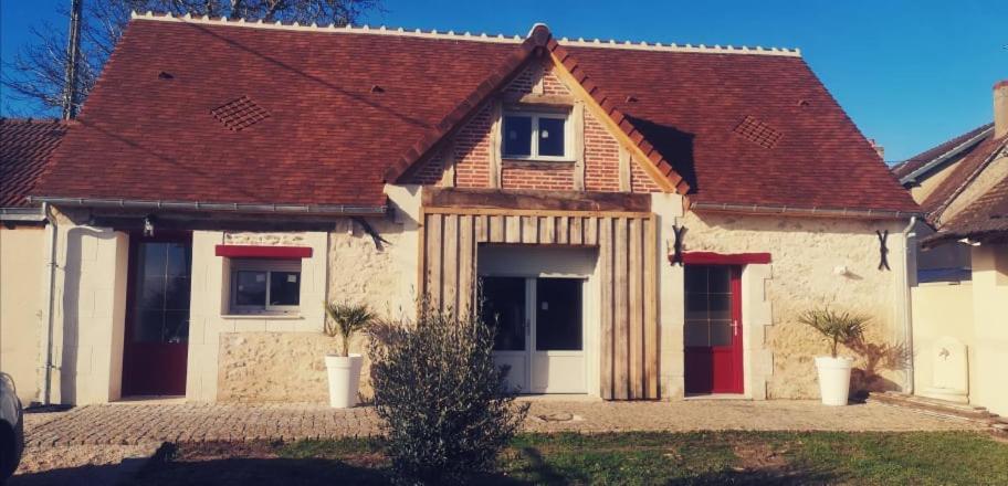 Longere Villa Chatres-sur-Cher Exterior foto